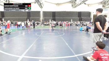 50 lbs Rr Rnd 8 - Lucas Kauffmann, Kingsway K-3 vs Alexander Szymko, South Side K3