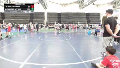 50 lbs Rr Rnd 8 - Lucas Kauffmann, Kingsway K-3 vs Alexander Szymko, South Side K3