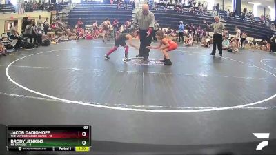 60 lbs Round 5 (6 Team) - Jacob Dadiomoff, The Untouchables Black vs BRODY JENKINS, MF Savages