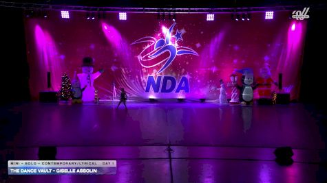 The Dance Vault - Giselle Assolin [2025 Mini - Solo - Contemporary/Lyrical Day 1] 2025 NDA Houston Regional