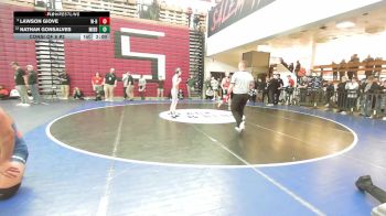 106 lbs Consi Of 8 #2 - Lawson Giove, Whitman-Hanson vs Nathan Gonsalves, Middleborough