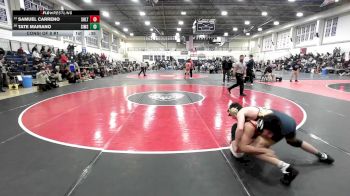 165 lbs Consi Of 8 #1 - Samuel Carreno, Shelton vs Tate Mairano, Simsbury