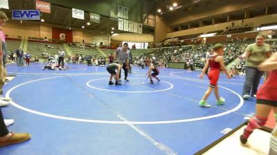 61 lbs Quarterfinal - Kohen White, Panther Youth Wrestling-CPR vs Beckett Shepperd, Team Conquer Wrestling