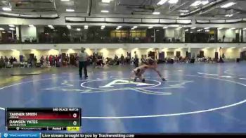 133 lbs 3rd Place Match - Dawsen Yates, Alfred State vs Tanner Smith, Adrian