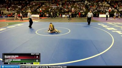 Cons. Round 2 - Carter Wander, Syracuse vs Elijah Ehlers, Raymond Central