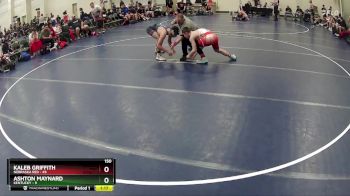 150 lbs Round 3 (6 Team) - Kaleb Griffith, Nebraska Red vs Ashton Maynard, Kentucky