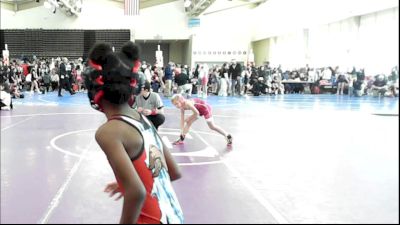 55 lbs Rr Rnd 2 - Emmaline Phillips, Triumph Trained - Girls vs Xzonnah Hawkins, NewWhale Purple - Girls