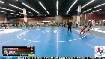 132 lbs Champ. Round 2 - Sergio LeFebvre, Texas vs Trey O`Toole, Power Wrestling Club