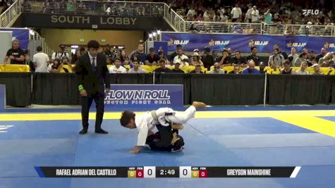 Rafael Adrian Del Castillo vs Greyson Mainshine 2026 Pan Kids Jiu-Jitsu IBJJF Championship