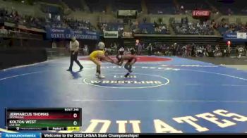 Cons. Round 2 - Kolton West, Live Oak vs Jermarcus Thomas, Destrehan