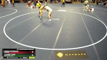 172 Championship Bracket Cons. Round 7 - Creed Peterson, Hastings vs Carter Funk, Rochester Mayo