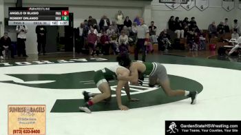 157 lbs Robert Orlando, Depaul Catholic vs Angelo Di Blasio, Passaic Valley