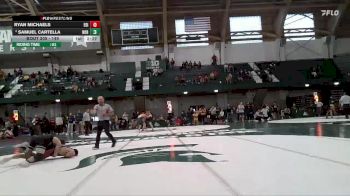 149 lbs Cons. Round 3 - Samuel Cartella, Northwestern vs Ryan Michaels, Edinboro