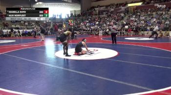 6A 130 lbs Quarterfinal - Alix Norfleet, Little Rock Central High School vs Isabella Soto, SOUTHSIDE HIGH SCHOOL