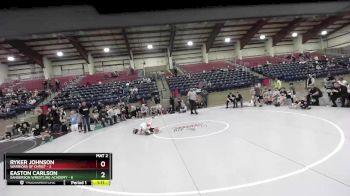 59 lbs Quarters & Wb (16 Team) - Ryker Johnson, Warriors Of Christ vs Easton Carlson, Sanderson Wrestling Academy