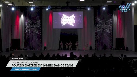 Foursis Dance Academy - Foursis Dazzler Dynamite Dance Team [2023 Mini - Jazz - Large Day 3] 2023 JAMfest Dance Super Nationals