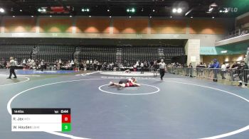 144 lbs Consi Of 16 #2 - Ryan Jex, Mountain View (UT) vs Wesley Hayden, Los Gatos