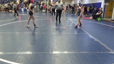 118 lbs Round Of 32 - Addison Elyes, Norwin vs Laney Kilgore, Sharpsville