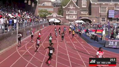 Boys 4x100 Prelims (Event 325) Penn Relays H2