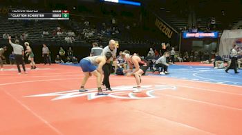 190 Class 2 lbs Cons. Round 2 - Keaton Reeves, Herculaneum vs Clayton Schuster, Boonville