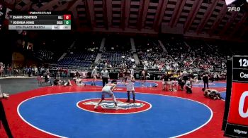 126-6A 5th Place Match - Zahir Centeio, Hillgrove vs Joshua King, Duluth