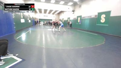 215 lbs Champ. Round 1 - Chase Gardner, Esperanza vs Matthew Martin, Rancho Bernardo