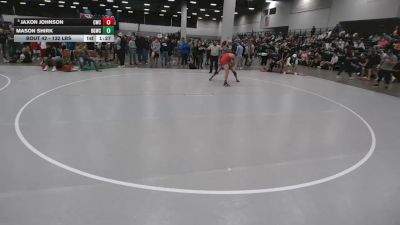 132 lbs Champ. Rd Of 32 - Mason Shirk, Big Game Wrestling Club vs Jaxon Johnson, Cardinal Wrestling Club