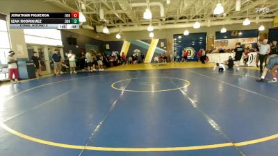 132 lbs Cons. Round 2 - Izak Rodriguez, Funky Monkey vs Jonathan Figueroa, Mount Dora High School