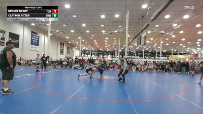 122 lbs 5th Place - Becket Geary, Team Diamond Fish - HSC vs Clayton Ritter, Homegrown Black - HSC