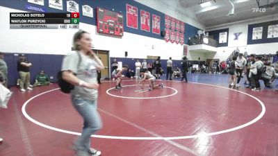 122 lbs Quarterfinal - Waylon Purzycki, El Dorado High School vs Nicholas Sotelo, Team War