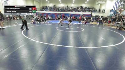 150 lbs 1st Place Match - Jayce Wolf, Caldwell vs Colton Tucker, Coeur D Alene