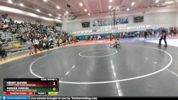 115 lbs Cons. Round 2 - Parker Marvel, Eastside United Wrestling Club vs Henry Quiver, Lander Tiger Tough Wrestling