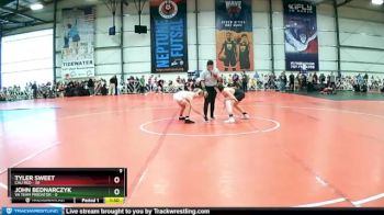 92 lbs Rd# 1 9:00am Friday - Tyler Sweet, Cali Red vs John Bednarczyk, VA Team Predator