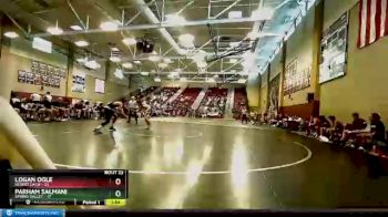 152 lbs Placement - Logan Ogle, Desert Oasis vs Parham Salmani, Spring Valley