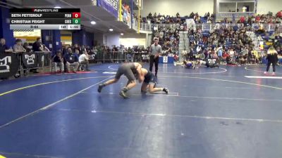 160 lbs R-64 - Seth Fetterolf, Penns Valley vs Christian Feight, Chestnut Ridge