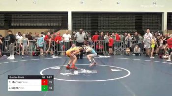 77 lbs Quarterfinal - Braeden Martinez, Rampage ES vs Jack Signor, ICWL ES