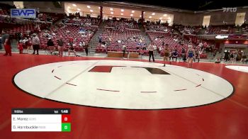 110 lbs Semifinal - Emjay Marez, Garden City Ks vs Dalani Hornbuckle, Rogers High School Girls