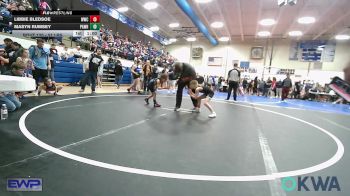 51 lbs Rr Rnd 3 - Masyn Rumsey, Pawhuska Elks Takedown vs Libbie Bledsoe, Woodland Wrestling Club