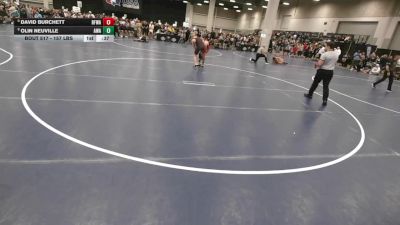 157 lbs 7th Place Match - David Burchett, Black Fox Wrestling Academy vs Olin Neuville, Askren Wrestling Academy