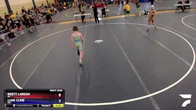 86 lbs Round 1 - Jace Evers, MN vs Bryson Wilkinson, IL