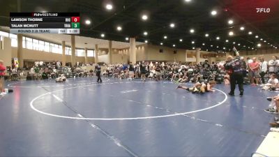 165 lbs Round 2 (6 Team) - Talan McNutt, Team Rich Habits Black vs Lawson Thorne, Tallahassee War Noles