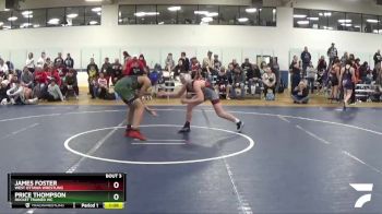 135 lbs Champ. Round 1 - Price Thompson, Rocket Trained WC vs James Foster, West Ottawa Wrestling