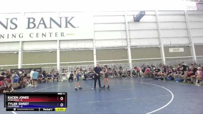 100 lbs Round 3 (8 Team) - Kacen Jones, Utah Gold vs Tyler Sweet, California