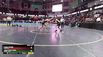 182 lbs Cons. Semi - Dreyvan Luna, Bishop Kelly vs Cash McKie, Ridgevue