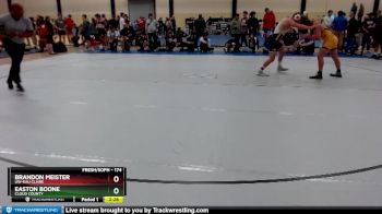 174 lbs Cons. Semi - Brandon Meister, UW-Eau Claire vs Easton Boone, Cloud County