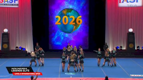 United Cheer Berlin - Legends Elite [2026 L5 International Open Finals] 2026 The Cheerleading Worlds