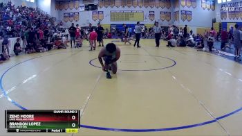 150 lbs Champ. Round 2 - Zeno Moore, Lake Highland Prep vs Brandon Lopez, Head Hunters