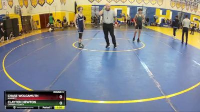 106 Gold Round 3 - Chase Wolgamuth, Hagerty vs Clayton Newton, Camden County