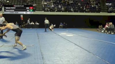 165 lbs Cons. Semi - Brian Petry, Cornell College vs Kale Roth, University Of Dubuque