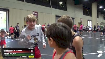 55 lbs Quarters & 1st Wb (16 Team) - Gavin Williams, Gladiator WA vs Jace Norton, Predator WC